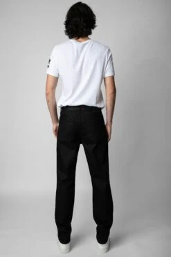Zadig & Voltaire John Jeans Black -Zadig Et Voltaire WMJE00018 NOIR 4