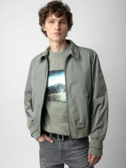 Zadig & Voltaire Mate Jacket Treillis -Zadig Et Voltaire WMOW00373 TREILLIS ADDI 1 1