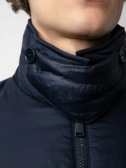 Zadig & Voltaire Back Jacket Encre 3 Zadig & Voltaire Back Jacket Encre -Zadig Et Voltaire WMOW00374 ENCRE ADDI 2 1