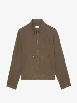 Zadig & Voltaire Lonnice Jacket Fougere 6 Zadig & Voltaire Lonnice Jacket Fougere -Zadig Et Voltaire WMOW01399 FOUGERE PACKSHOT 6777f0676870e