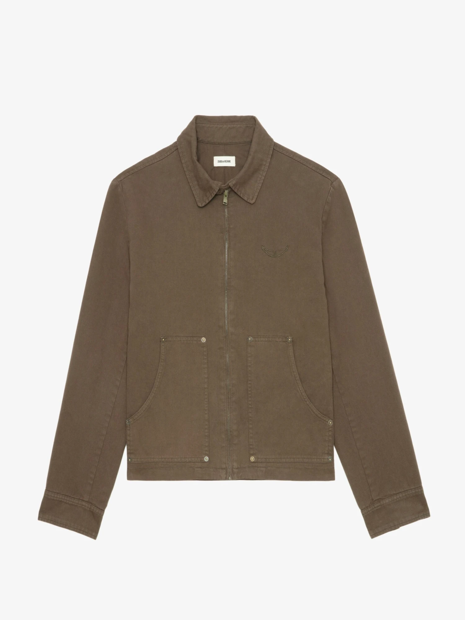 Lonnice Jacket Fougere Zadig & Voltaire Lonnice Jacket Fougere -Zadig Et Voltaire WMOW01399 FOUGERE PACKSHOT 6777f0676870e scaled