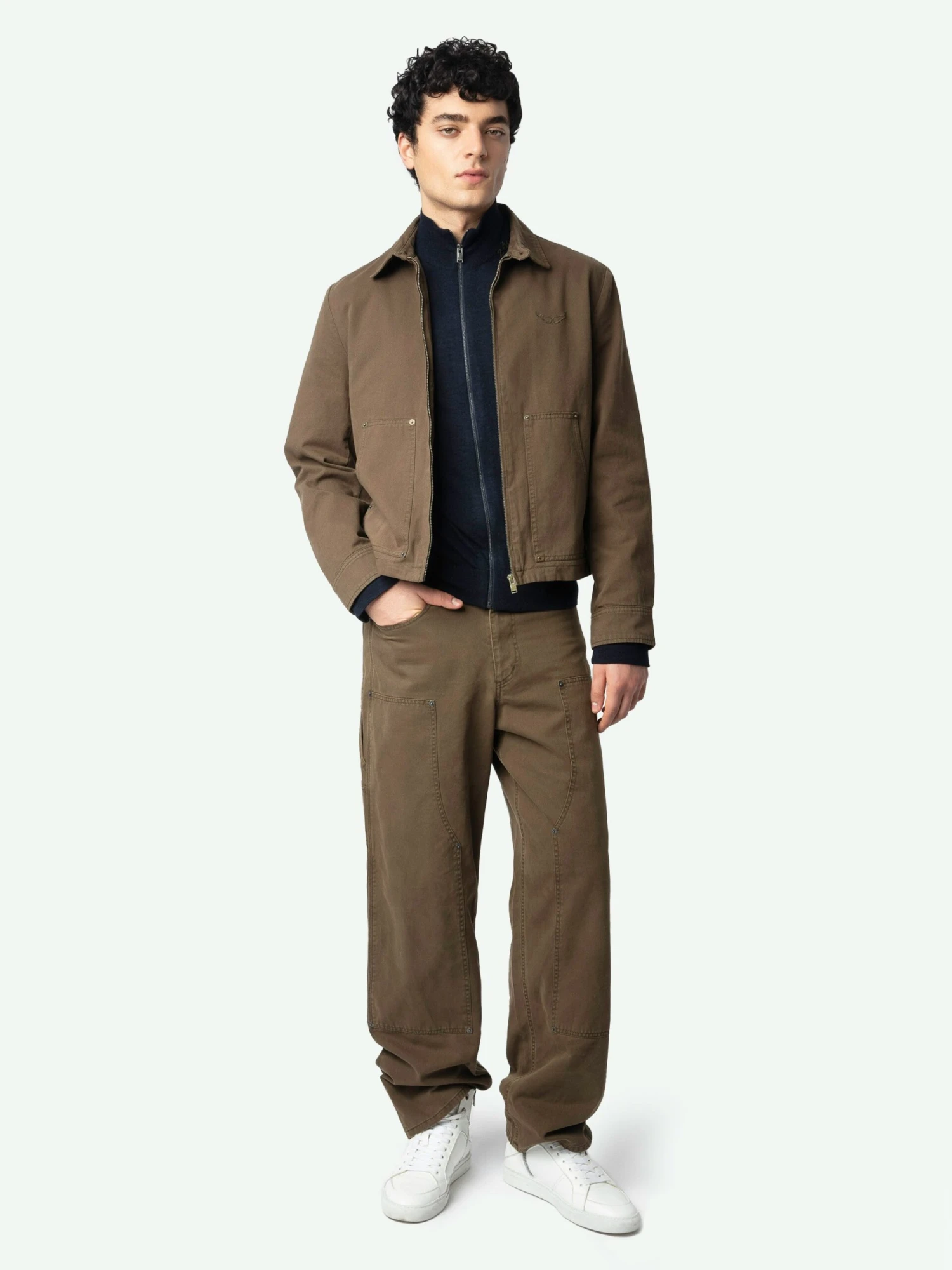 Lonnice Jacket Fougere Zadig & Voltaire Lonnice Jacket Fougere -Zadig Et Voltaire WMOW01399 FOUGERE SHOOTING 676041bd67e0d scaled