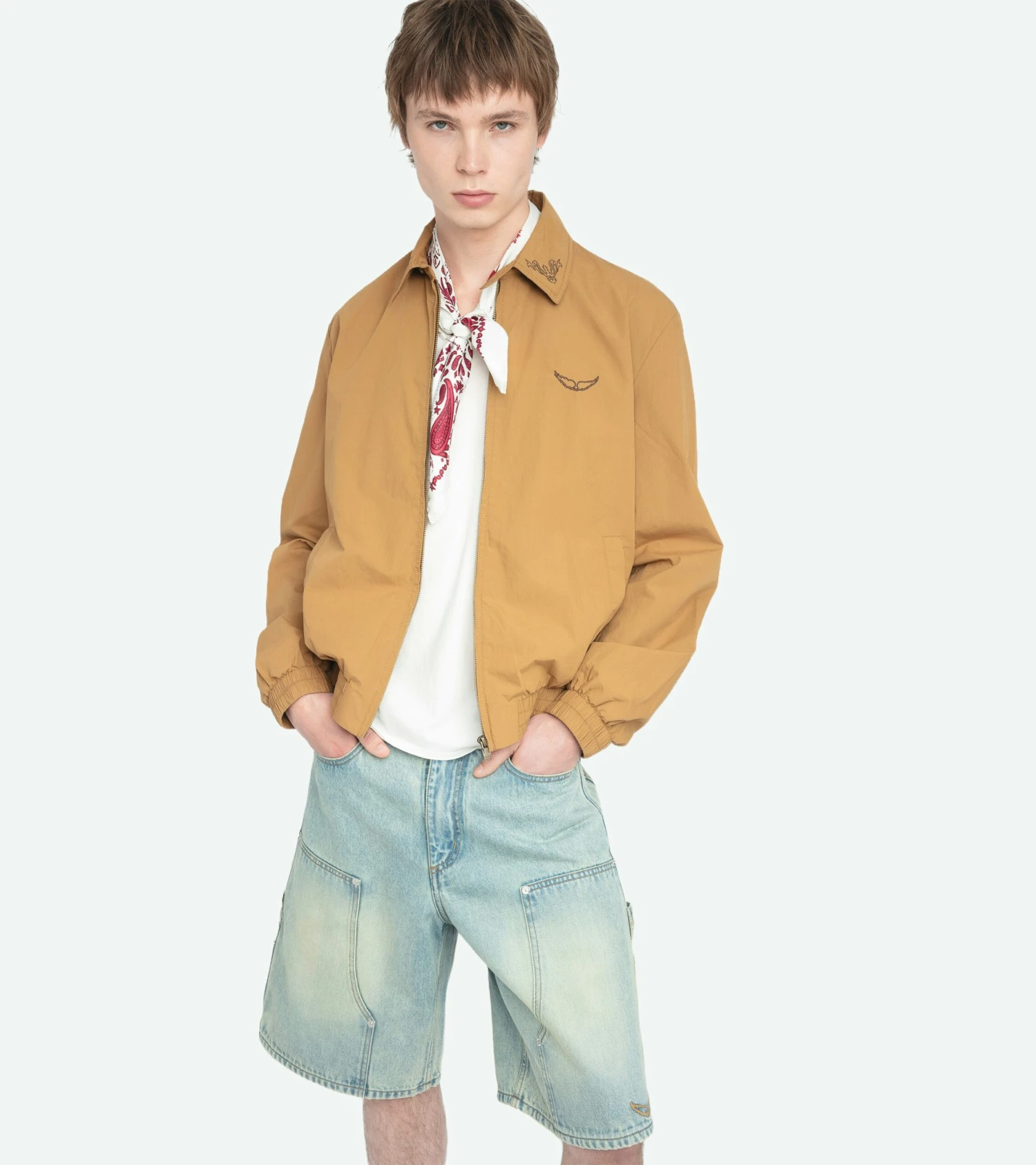 Loann Jacket Safari Zadig & Voltaire Loann Jacket Safari -Zadig Et Voltaire WMOW01404 SAFARI ADDI 2 681170b3e655d scaled