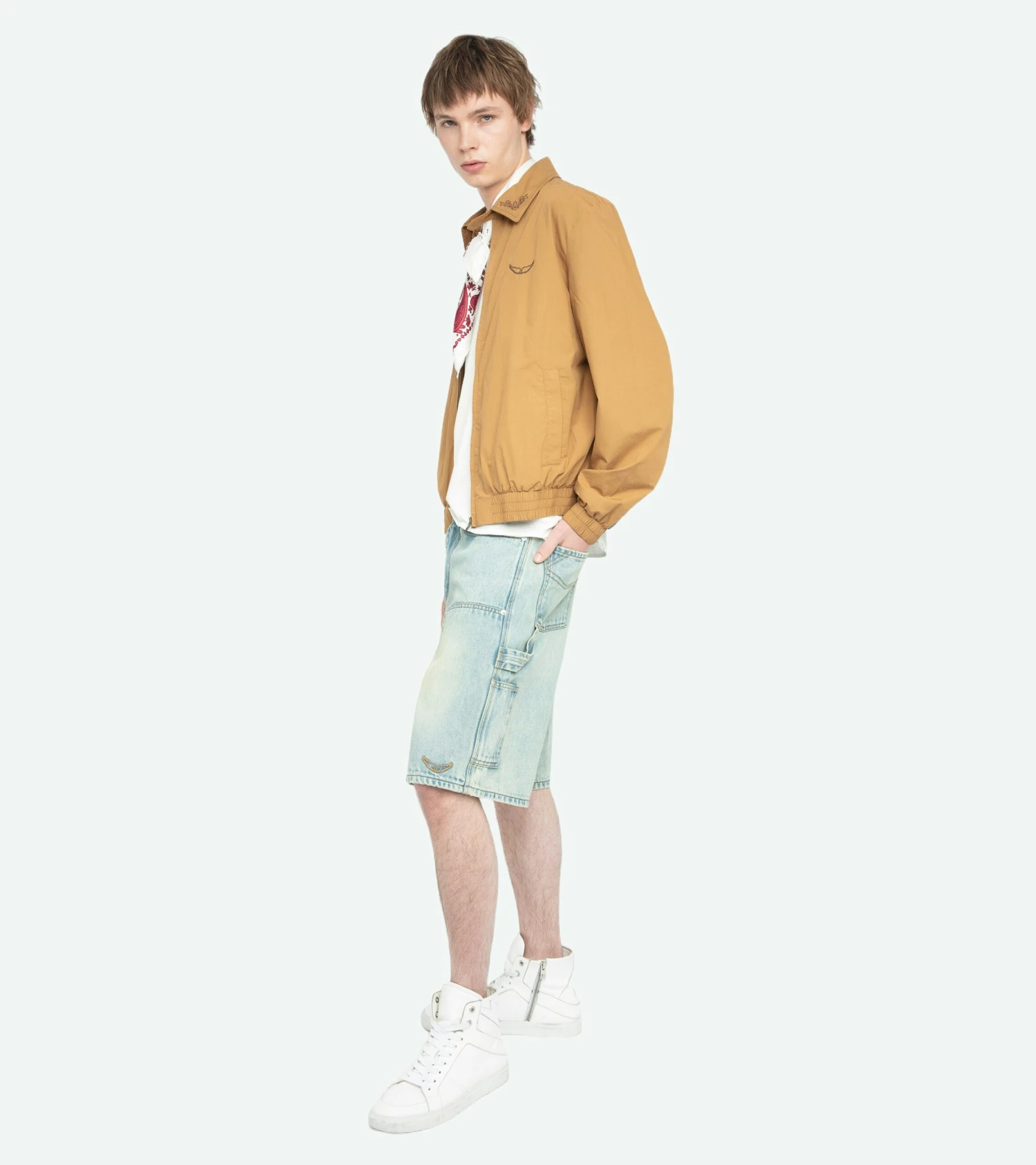 Loann Jacket Safari Zadig & Voltaire Loann Jacket Safari -Zadig Et Voltaire WMOW01404 SAFARI ADDI 3 681171d1f40fd scaled