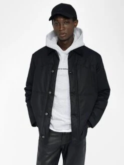 Zadig & Voltaire Boye Jacket Dark Grey 3 Zadig & Voltaire Boye Jacket Dark Grey -Zadig Et Voltaire WMOW01406 DARK GREY ADDI 2 684851d6632c8