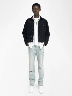 Zadig & Voltaire Bases Velvet Jacket Black