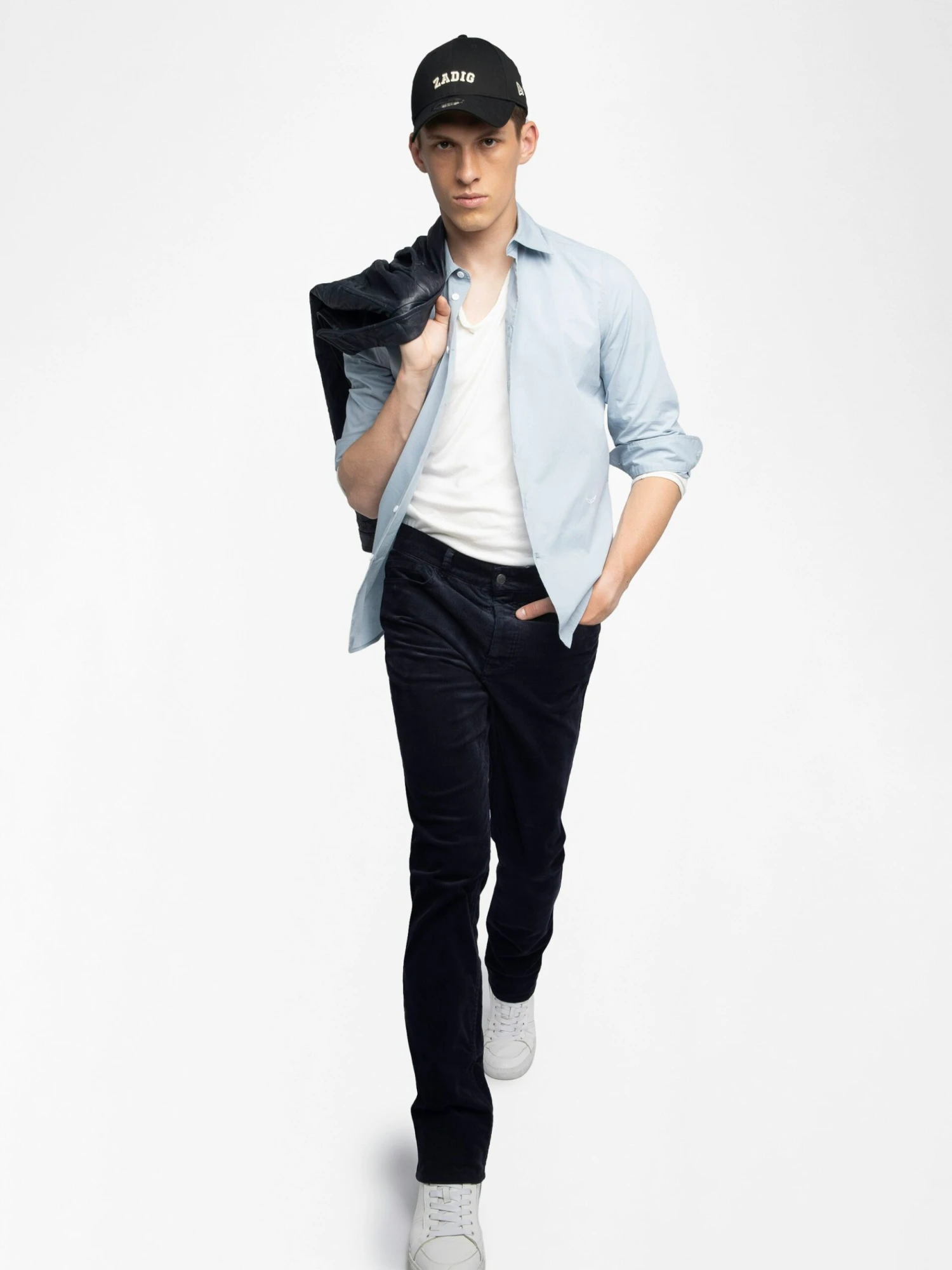 Steeve Velvet Pants Encre Zadig & Voltaire Steeve Velvet Pants Encre -Zadig Et Voltaire WMPA00182 ENCRE ADDI 1 6863f67abc0fc scaled