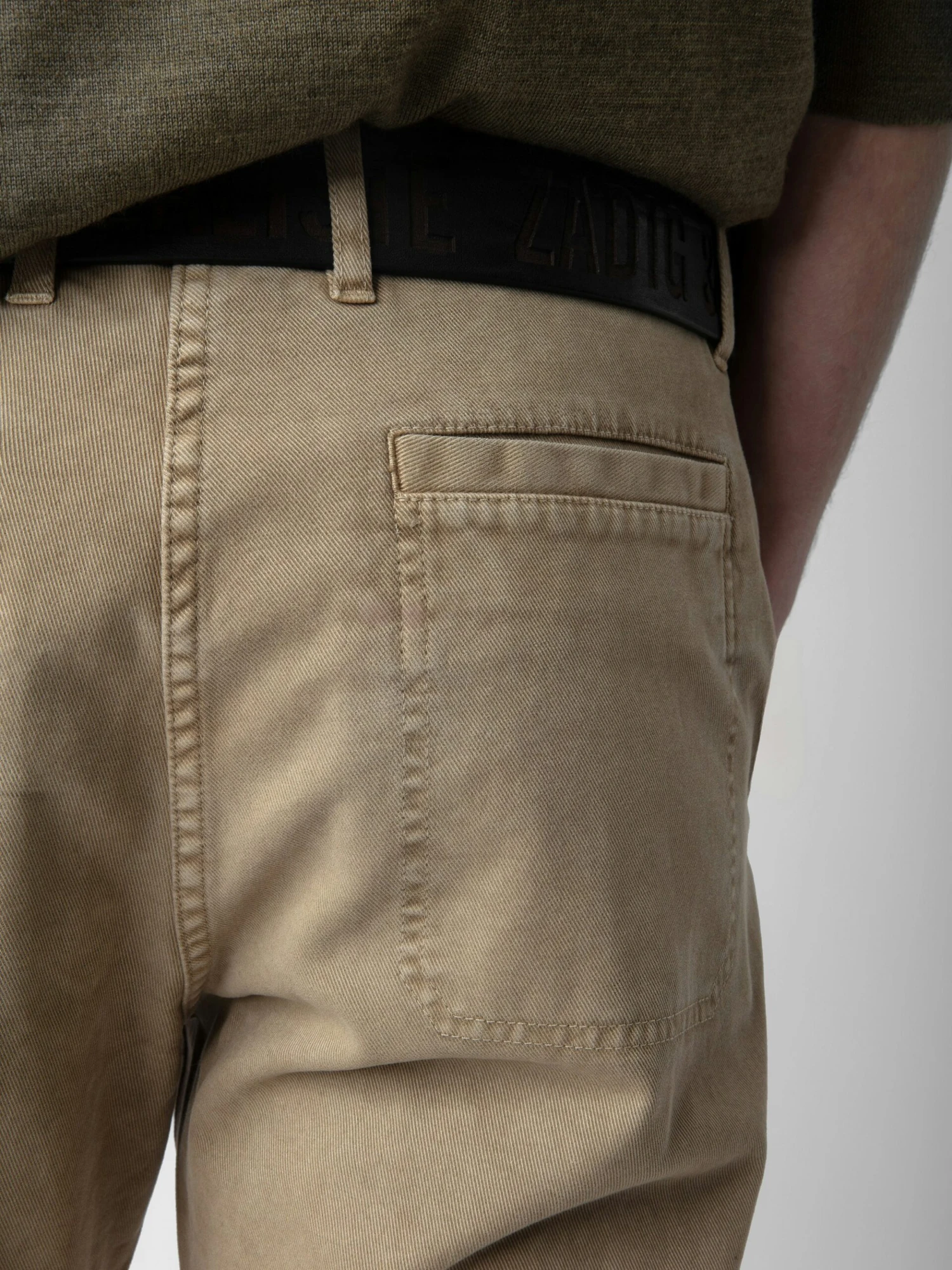 Pocky Pants Light beige Zadig & Voltaire Pocky Pants Light Beige -Zadig Et Voltaire WMPA00194 LIGHT BEIGE ADDI 1 scaled