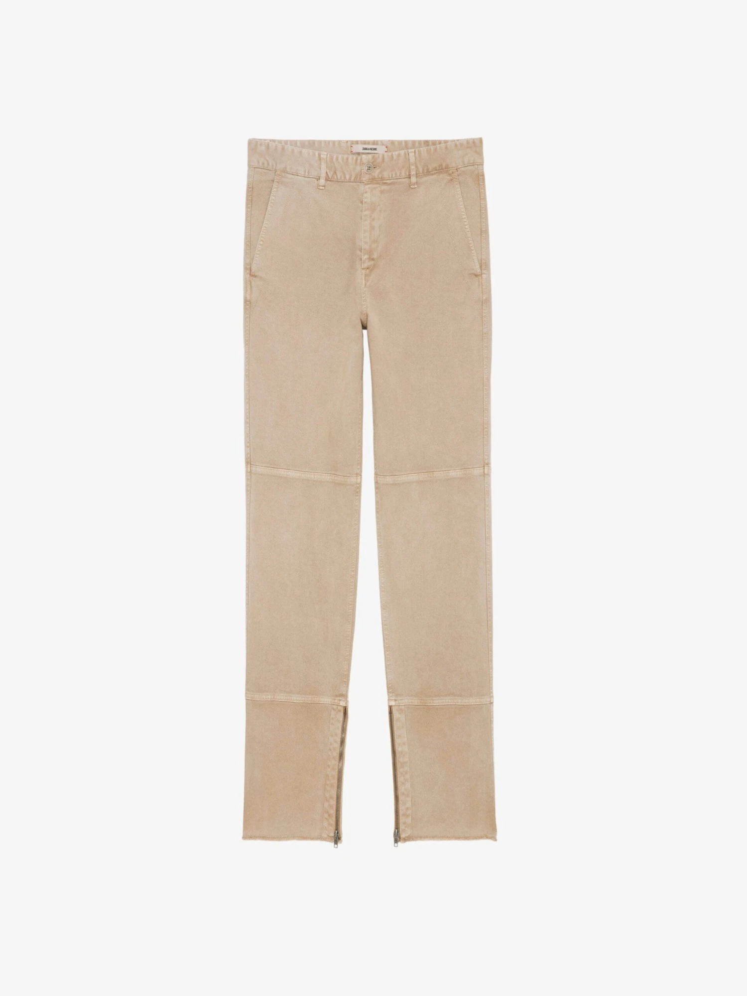 Pocky Pants Light beige Zadig & Voltaire Pocky Pants Light Beige -Zadig Et Voltaire WMPA00194 LIGHT BEIGE PACKSHOT scaled