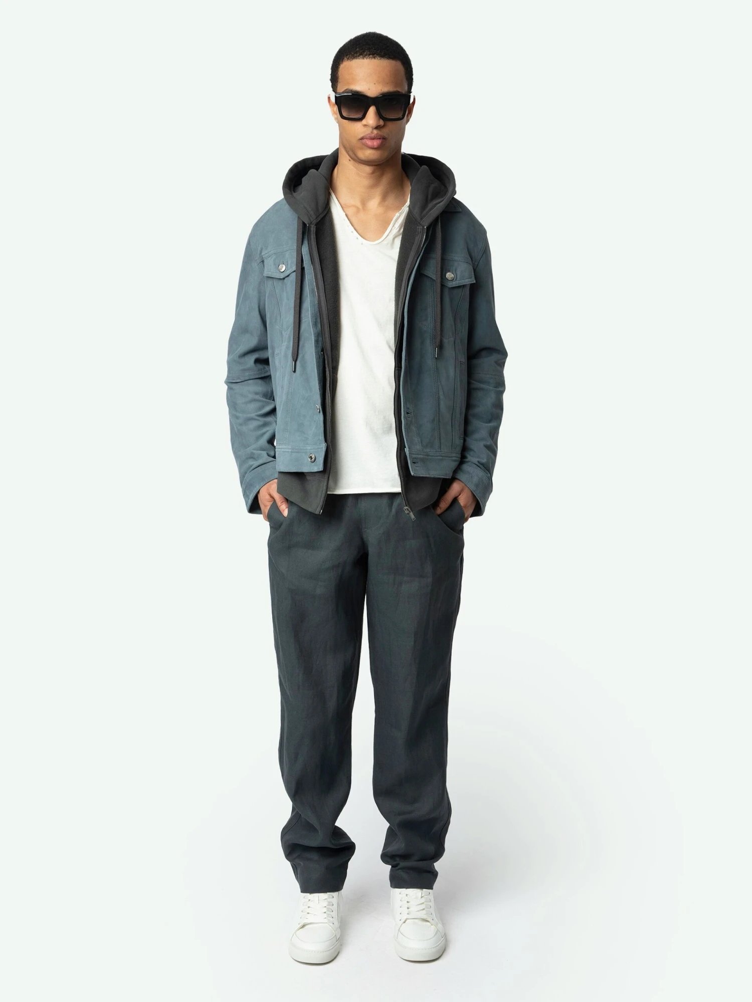 Pix Linen Pants Vert de gris Zadig & Voltaire Pix Linen Pants Vert De Gris -Zadig Et Voltaire WMPA01208 VERT DE GRIS SHOOTING 67d2ed8a8735a scaled