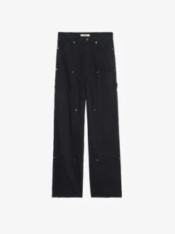 Zadig & Voltaire Perry Pants Black -Zadig Et Voltaire WMPA01211 BLACK PACKSHOT 673356d207135