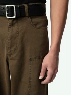 Zadig & Voltaire Perry Pants Fougere -Zadig Et Voltaire WMPA01211 FOUGERE ADDI 1 672cc9ee79af5