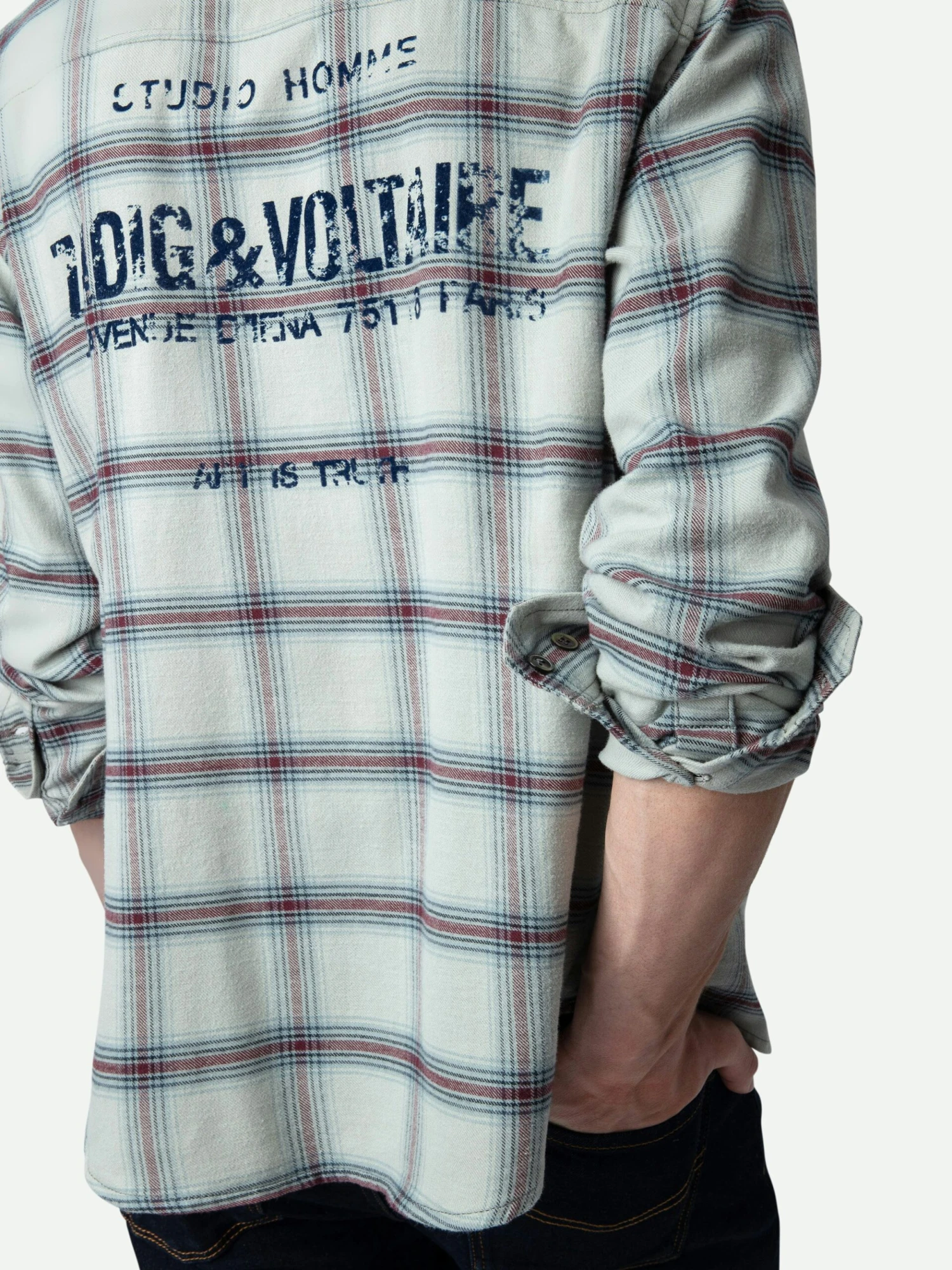 Stan Shirt Oyster Zadig & Voltaire Stan Shirt Oyster -Zadig Et Voltaire WMSH00284 OYSTER HOVER 2 scaled