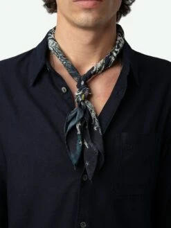 Zadig & Voltaire Tyrona Shirt Encre 3 Zadig & Voltaire Tyrona Shirt Encre -Zadig Et Voltaire WMSH00292 ENCRE HOVER 662ba95f87c9a