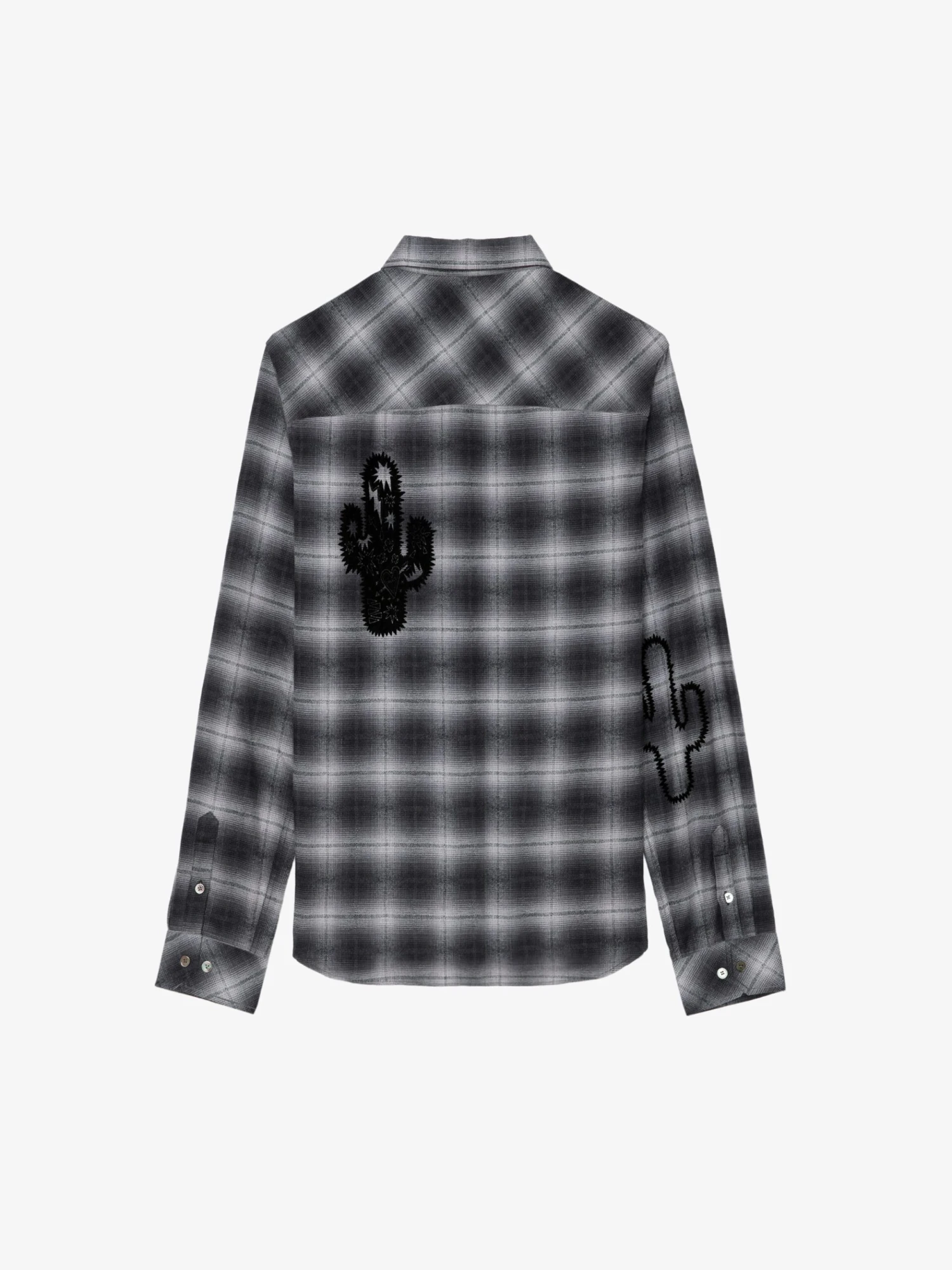 Stan Shirt Grey Zadig & Voltaire Stan Shirt Grey -Zadig Et Voltaire WMSH00298 GRIS PACKSHOT 2 6694ee4bcbd56 scaled