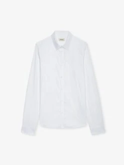 Zadig & Voltaire Sydney Shirt White 6 Zadig & Voltaire Sydney Shirt White -Zadig Et Voltaire WMSH00301 BLANC PACKSHOT 6706858d83187