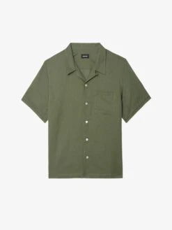 Zadig & Voltaire Slony Shirt Used Kaki 5 Zadig & Voltaire Slony Shirt Used Kaki -Zadig Et Voltaire WMSH01328 USED KAKI PACKSHOT 6811e6c56b3f2