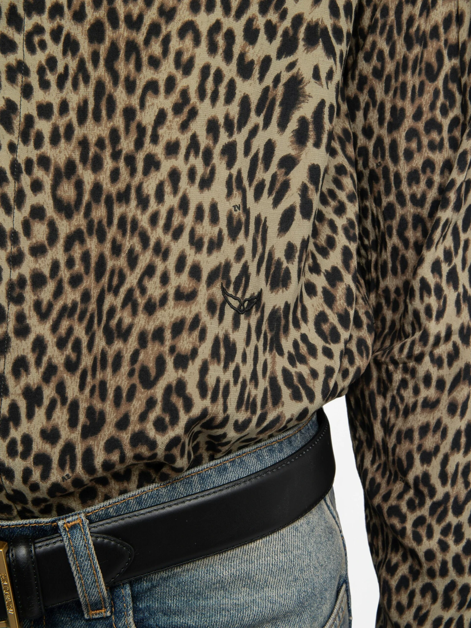 Tyric Shirt Leaves Zadig & Voltaire Tyric Shirt Leaves -Zadig Et Voltaire WMSH01343 LEAVES HOVER 6863f71506041 scaled