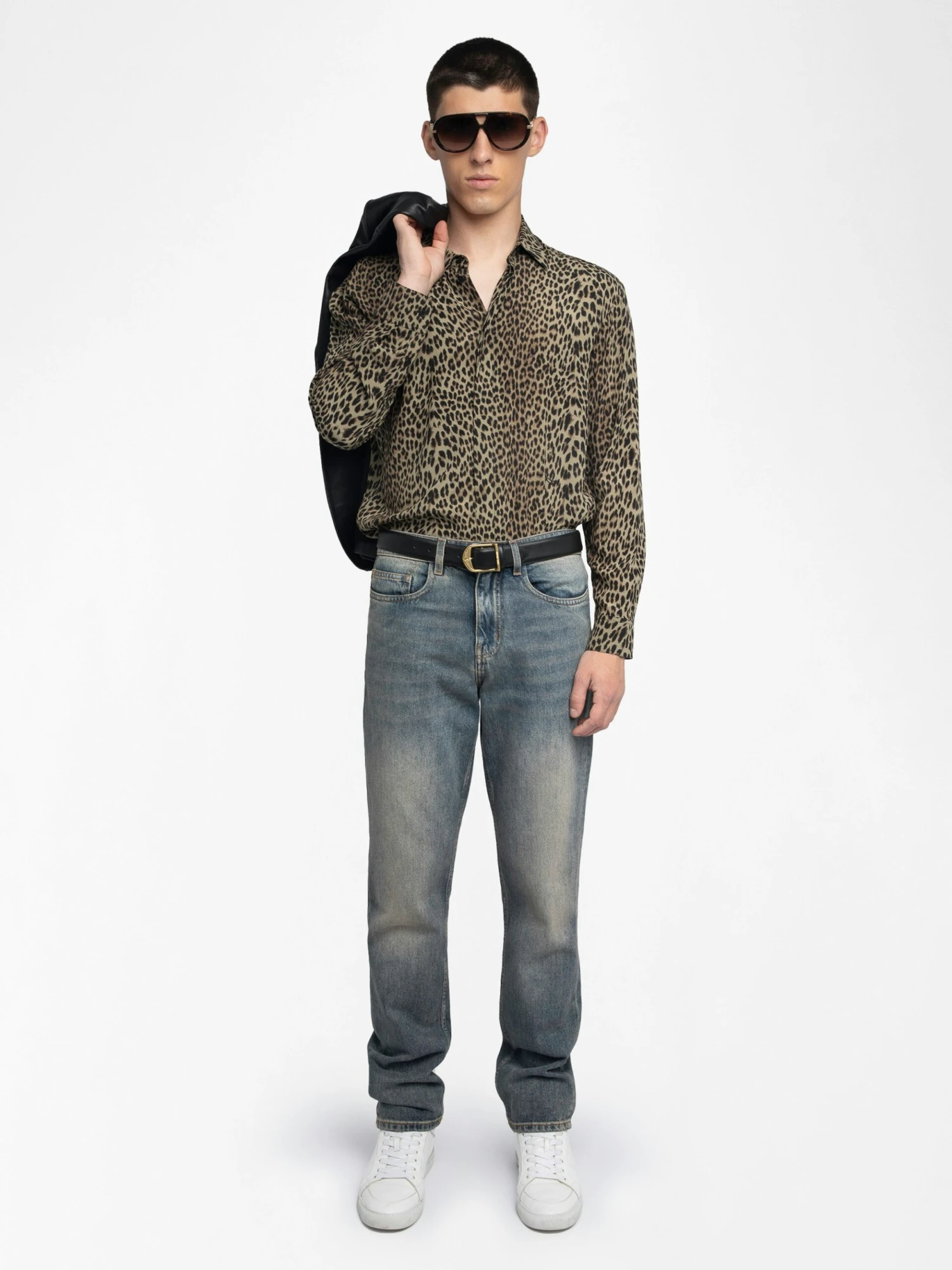 Tyric Shirt Leaves Zadig & Voltaire Tyric Shirt Leaves -Zadig Et Voltaire WMSH01343 LEAVES SHOOTING 6863f71e8b58c scaled