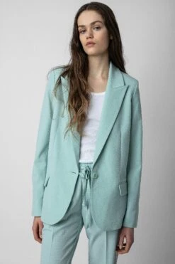 Zadig & Voltaire Voyage Blazer Celadon