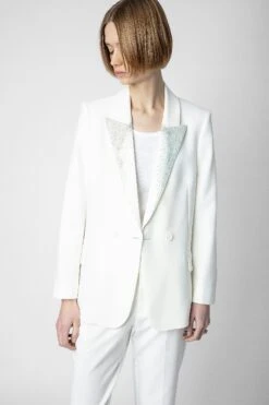 Zadig & Voltaire Visit Strass Blazer Judo