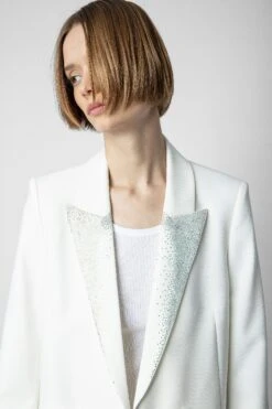 Zadig & Voltaire Visit Strass Blazer Judo 2 Zadig & Voltaire Visit Strass Blazer Judo -Zadig Et Voltaire WWBL00795 JUDO 3