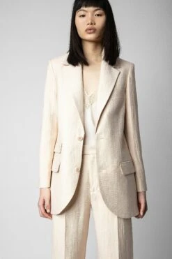 Zadig & Voltaire Violet Blazer Poudre