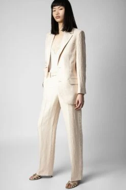 Zadig & Voltaire Violet Blazer Poudre 2 Zadig & Voltaire Violet Blazer Poudre -Zadig Et Voltaire WWBL00796 POUDRE 4