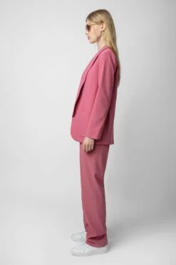 Zadig & Voltaire Verdun Jacket Vieux Rose 2 Zadig & Voltaire Verdun Jacket Vieux Rose -Zadig Et Voltaire WWBL00799 VIEUX ROSE 8