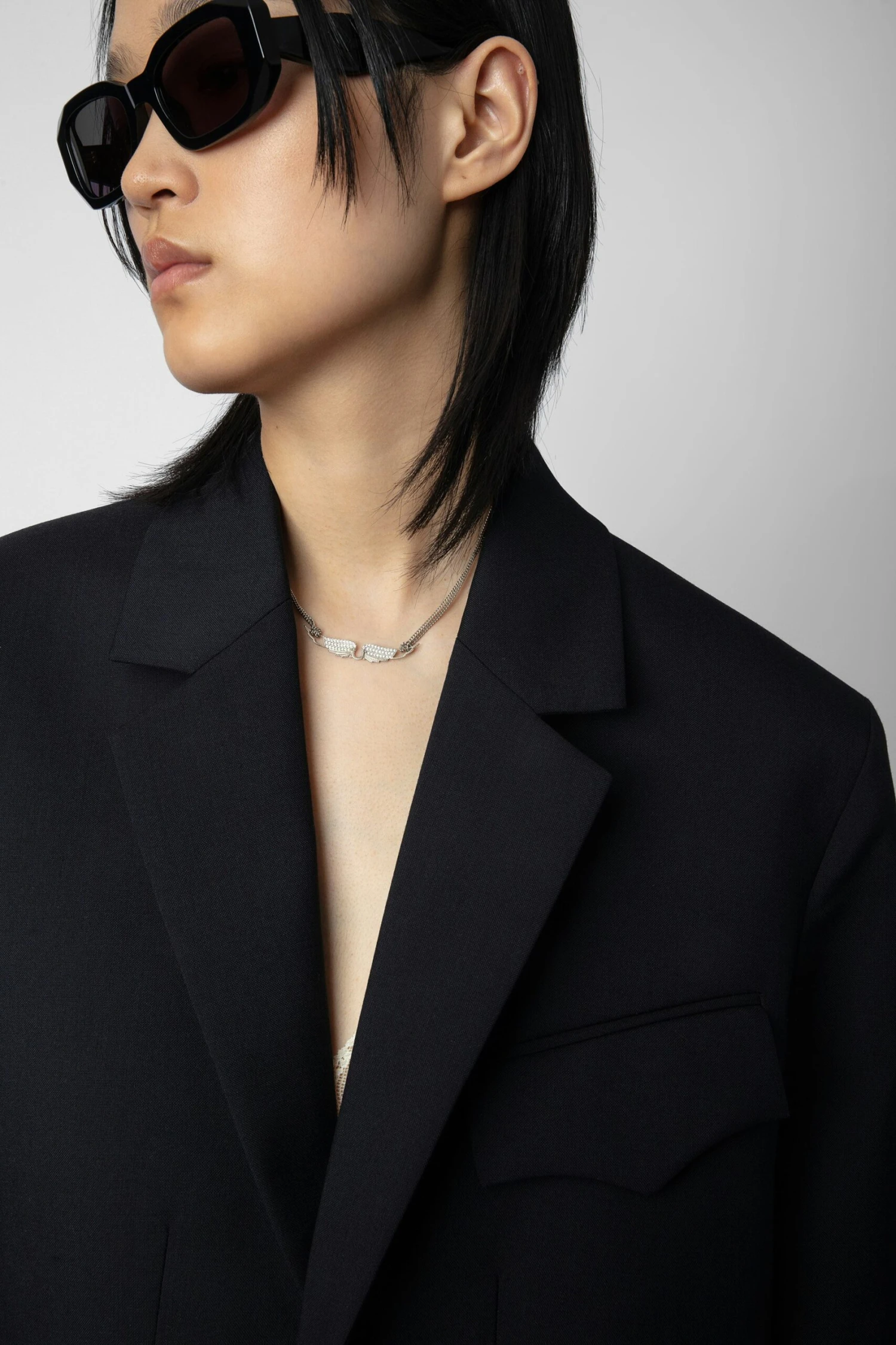 Vivi Blazer Black Zadig & Voltaire Vivi Blazer Black -Zadig Et Voltaire WWBL00804 NOIR 3 scaled