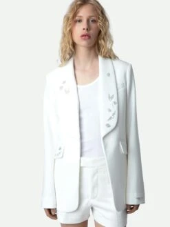 Zadig & Voltaire Date Diamanté Blazer Judo 3 Zadig & Voltaire Date Diamanté Blazer Judo -Zadig Et Voltaire WWBL00809 JUDO HOVER 6628f5a2933fd