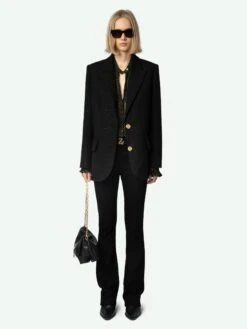 Zadig & Voltaire Vicka Blazer Black
