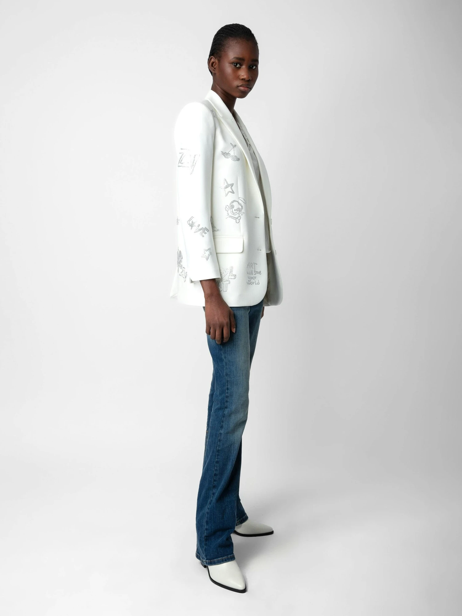 Viva Diamanté Blazer Judo Zadig & Voltaire Viva Diamanté Blazer Judo -Zadig Et Voltaire WWBL00841 JUDO ADDI 1 1 scaled