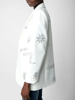 Zadig & Voltaire Viva Diamanté Blazer Judo 4 Zadig & Voltaire Viva Diamanté Blazer Judo -Zadig Et Voltaire WWBL00841 JUDO ADDI 3 1