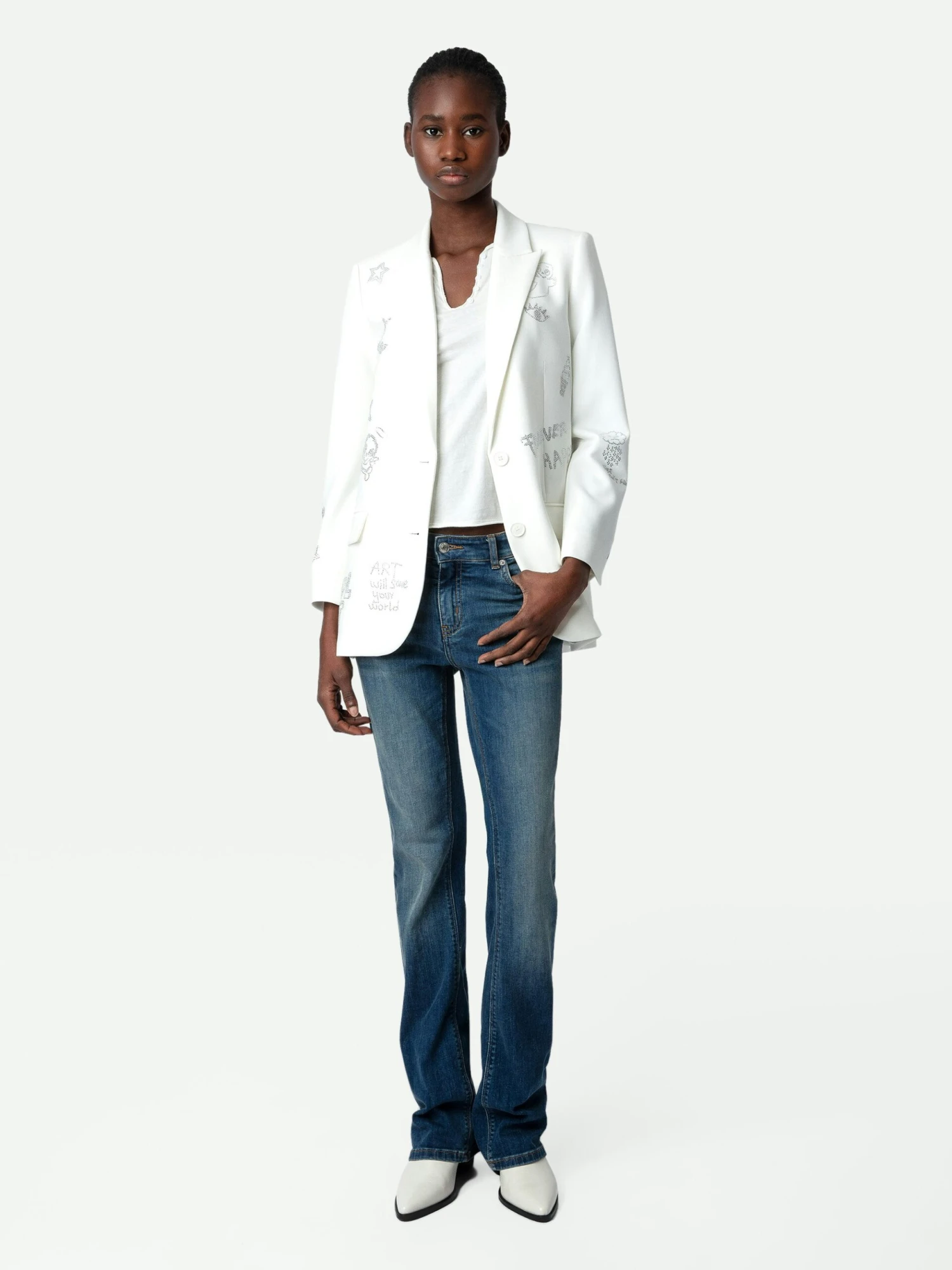 Viva Diamanté Blazer Judo Zadig & Voltaire Viva Diamanté Blazer Judo -Zadig Et Voltaire WWBL00841 JUDO SHOOTING 1 scaled