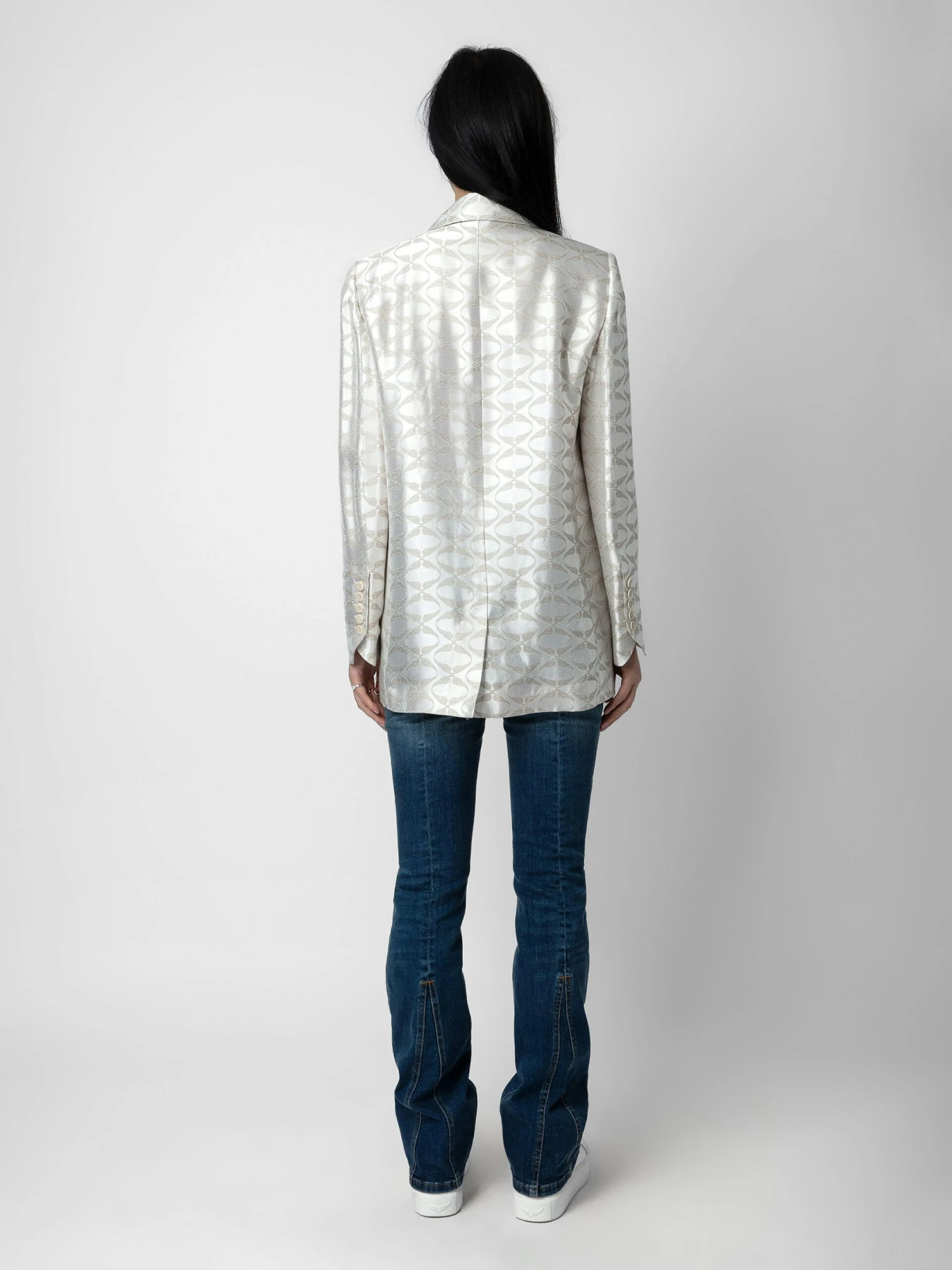 Vicka Wings Jacquard Blazer Scout Zadig & Voltaire Vicka Wings Jacquard Blazer Scout -Zadig Et Voltaire WWBL00847 SCOUT BACK 2 scaled