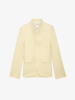 Zadig & Voltaire Very Linen Blazer Cedra -Zadig Et Voltaire WWBL00849 CEDRA PACKSHOT