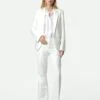 Zadig & Voltaire Vow Linen Blazer White