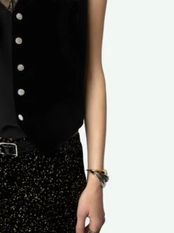 Zadig & Voltaire Velvet Emaux Blazer Black -Zadig Et Voltaire WWBL00865 NOIR HOVER 6704e6ae0906f