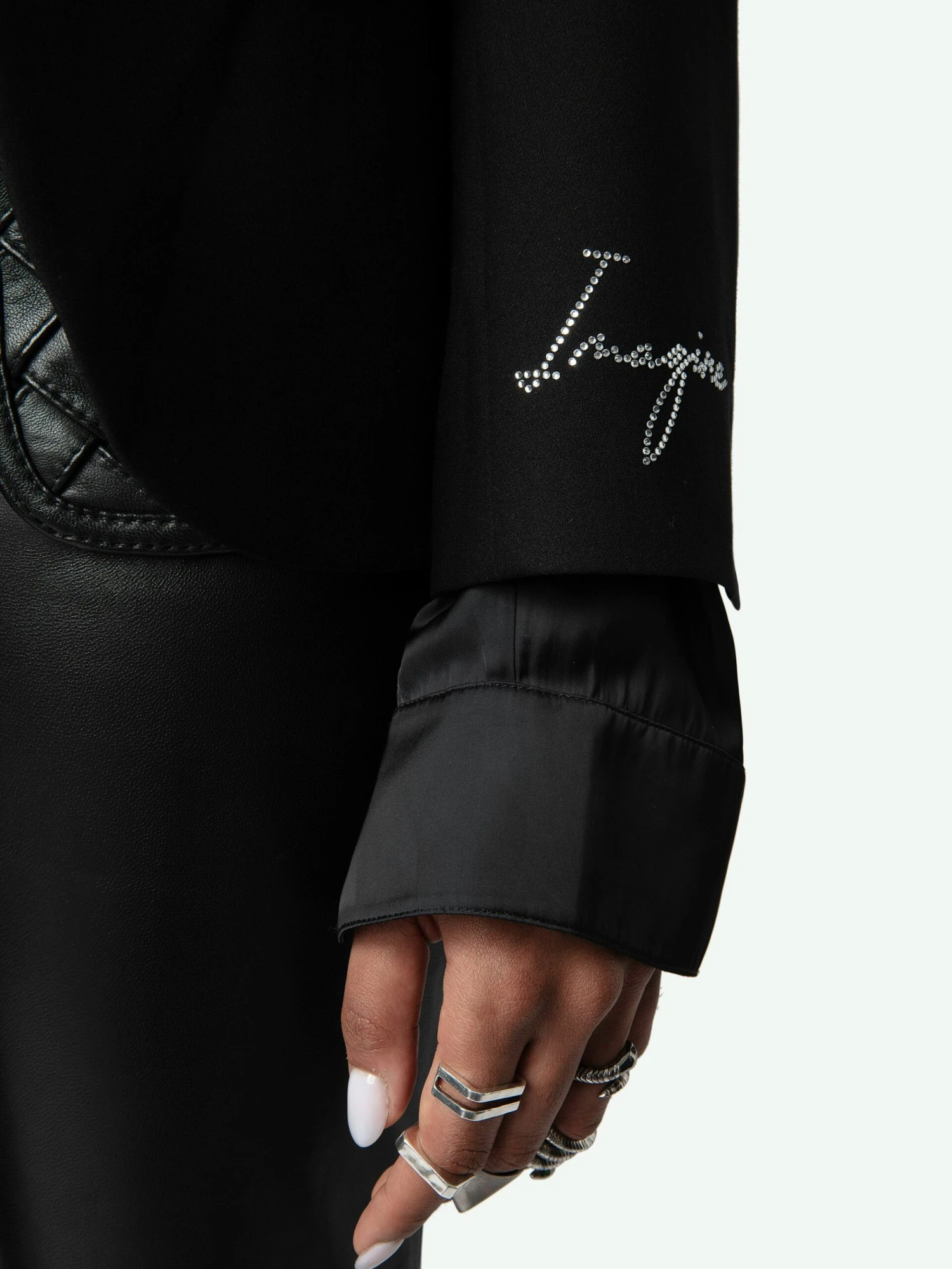 Very Diamanté Blazer Black Zadig & Voltaire Very Diamanté Blazer Black -Zadig Et Voltaire WWBL00867 NOIR ADDI 2 6683f282ee82b scaled