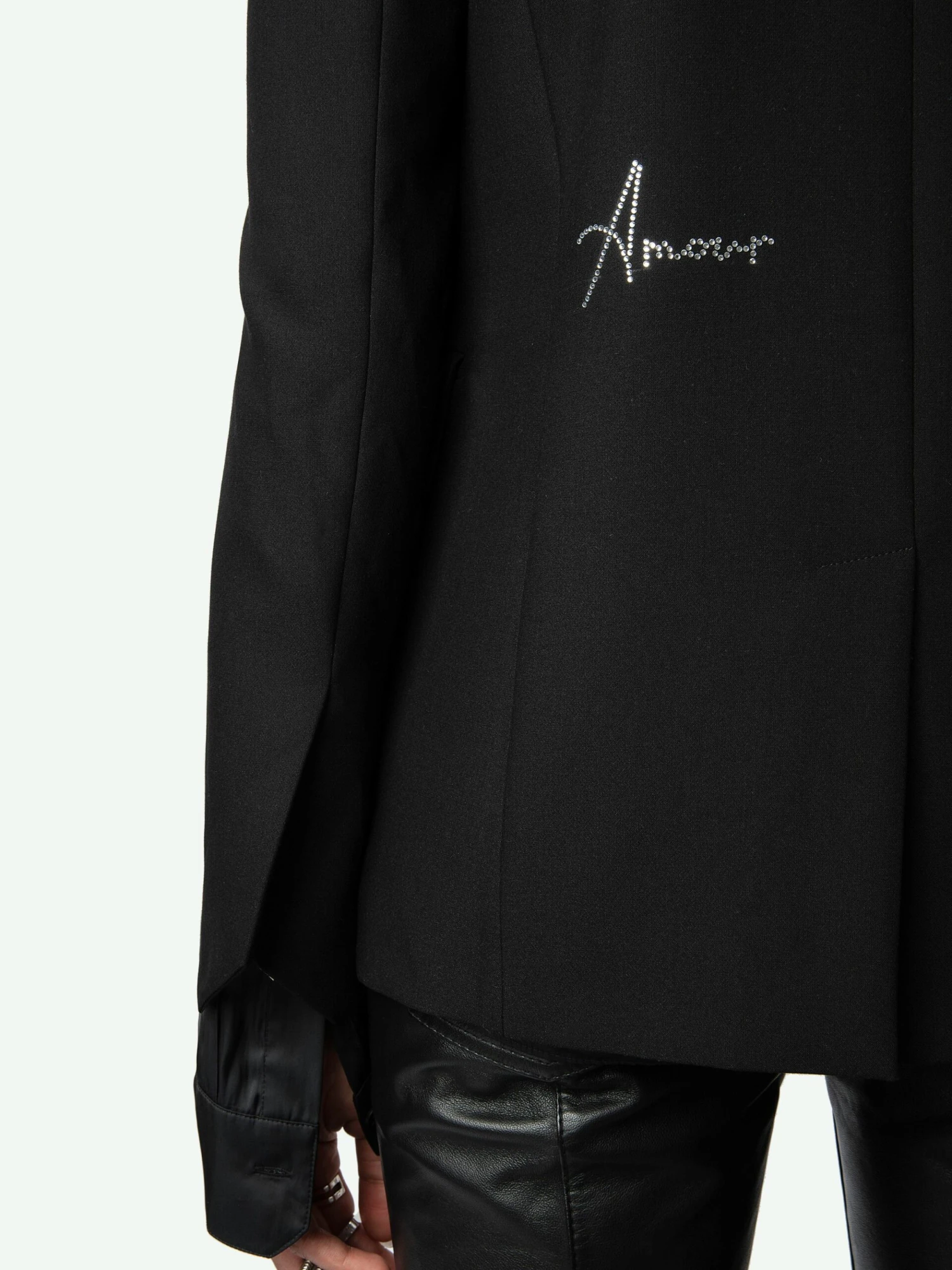 Very Diamanté Blazer Black Zadig & Voltaire Very Diamanté Blazer Black -Zadig Et Voltaire WWBL00867 NOIR ADDI 4 6683f3232ff7f scaled