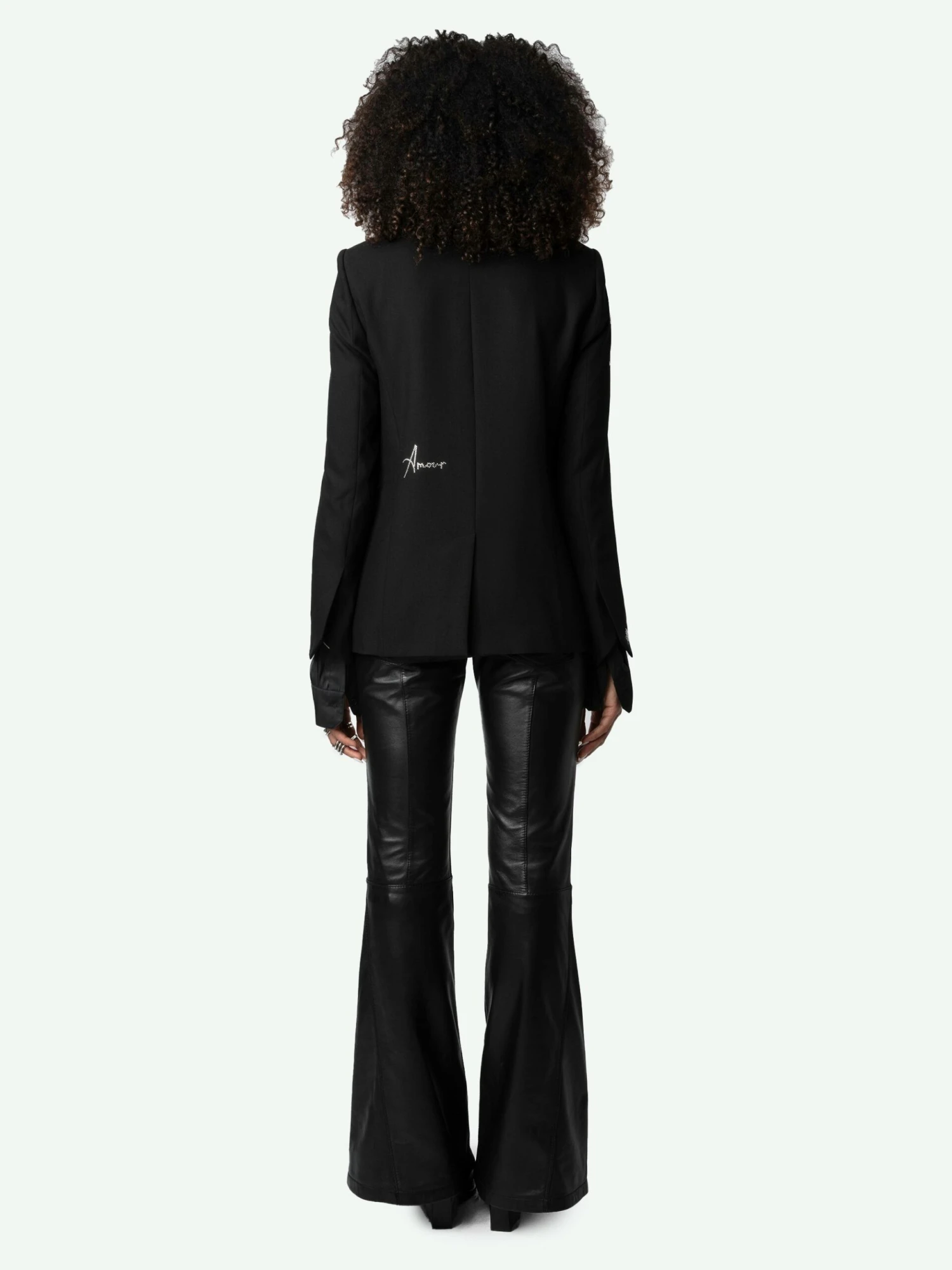Very Diamanté Blazer Black Zadig & Voltaire Very Diamanté Blazer Black -Zadig Et Voltaire WWBL00867 NOIR BACK 6683f32ca3db7 scaled