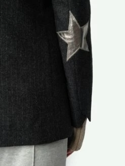 Zadig & Voltaire Valse Blazer Anthracite -Zadig Et Voltaire WWBL01877 ANTHRACITE HOVER 6728e47468d06