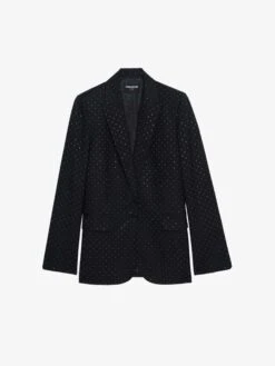 Zadig & Voltaire Valse Blazer Black -Zadig Et Voltaire WWBL01886 BLACK PACKSHOT 6728b2d0d3078