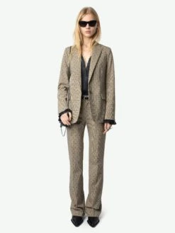 Zadig & Voltaire Valse Blazer Camel 2 Zadig & Voltaire Valse Blazer Camel -Zadig Et Voltaire WWBL01890 CAMEL ADDI 2 67234f71e7012