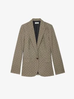 Zadig & Voltaire Valse Blazer Camel 7 Zadig & Voltaire Valse Blazer Camel -Zadig Et Voltaire WWBL01890 CAMEL PACKSHOT 6728b2ea99fd3
