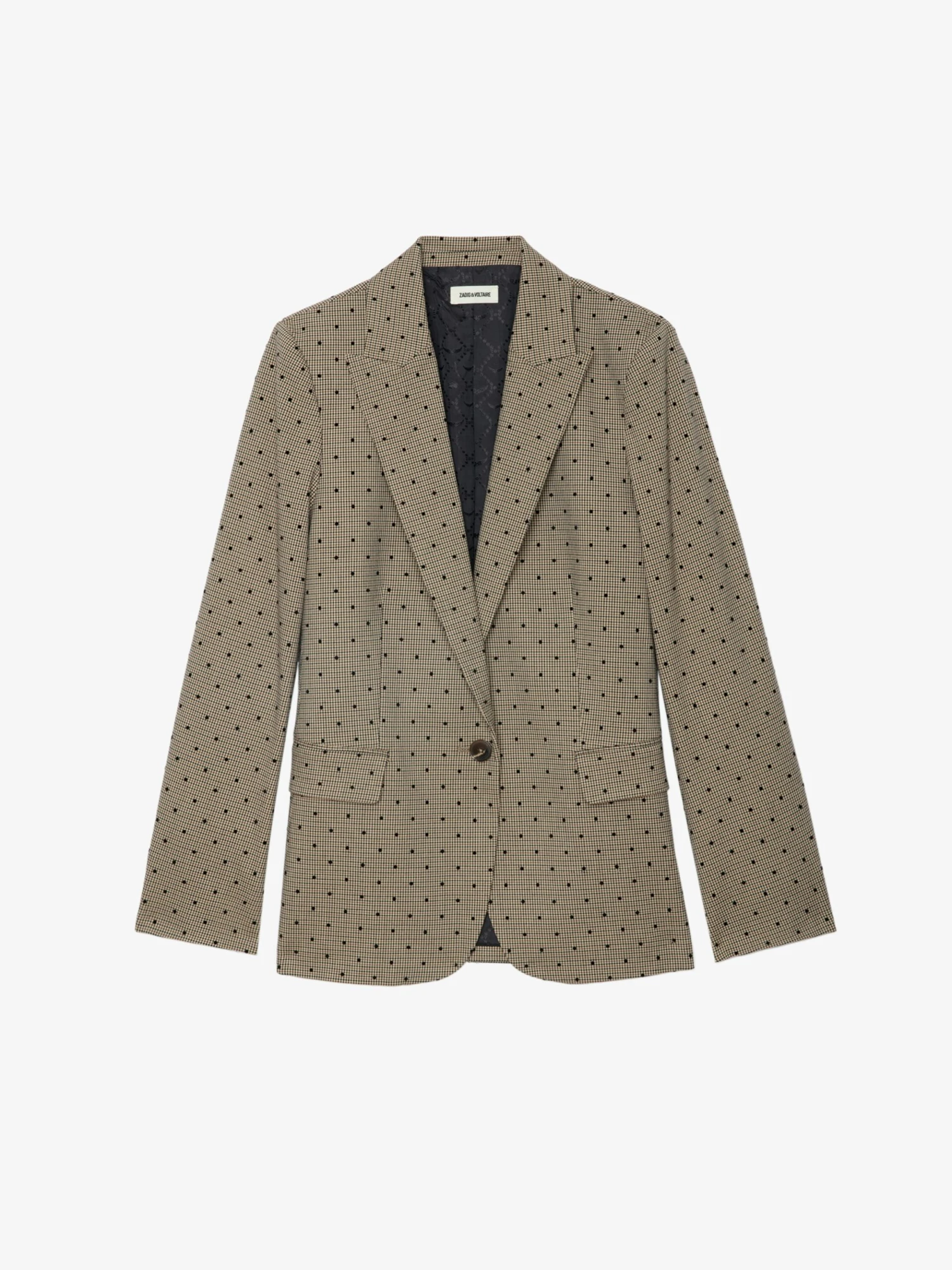 Valse Blazer Camel Zadig & Voltaire Valse Blazer Camel -Zadig Et Voltaire WWBL01890 CAMEL PACKSHOT 6728b2ea99fd3 scaled