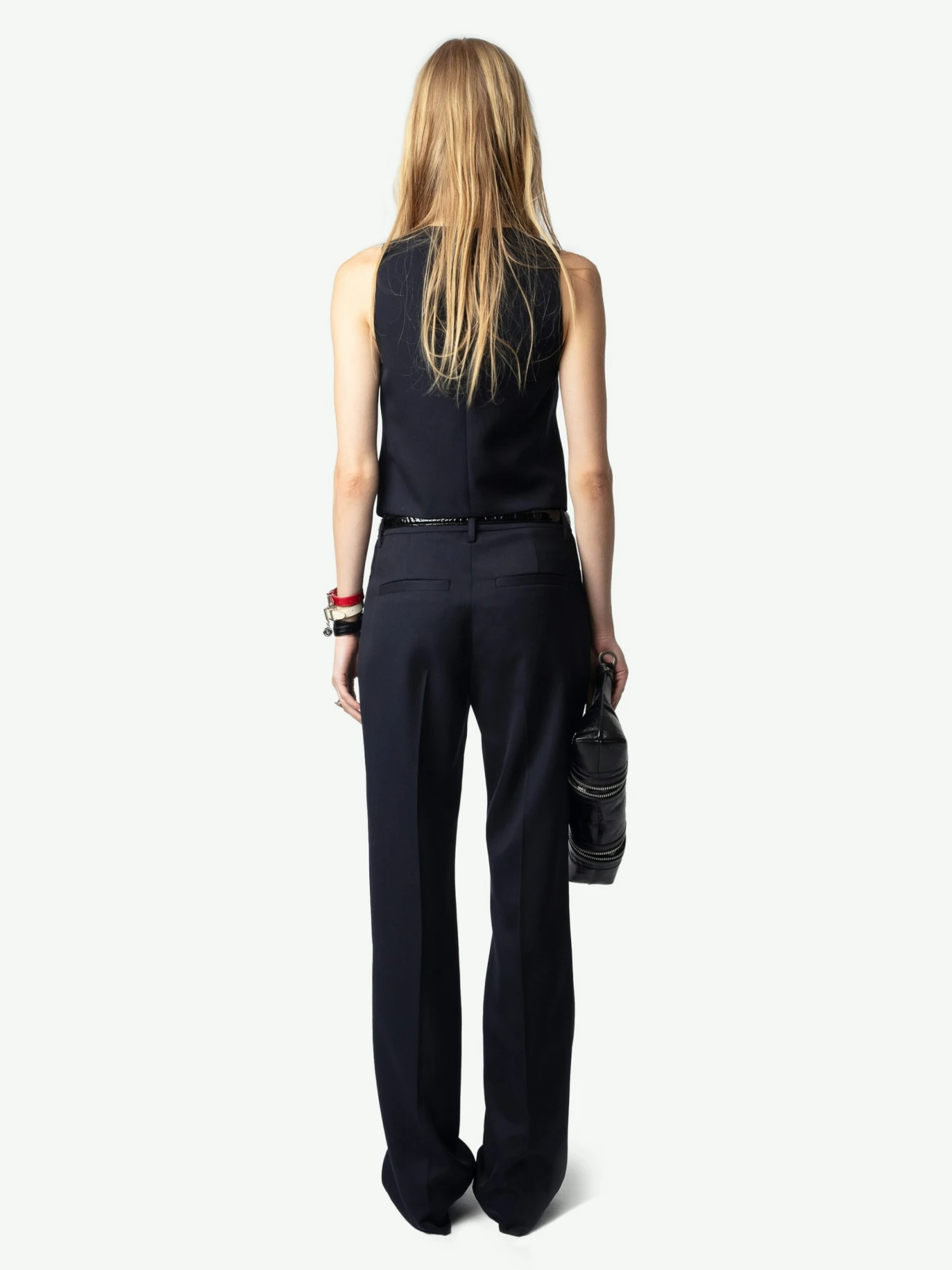 Emaux Wool Vest Encre Zadig & Voltaire Emaux Wool Vest Encre -Zadig Et Voltaire WWBL01913 ENCRE BACK 67234ff45d1b9 scaled