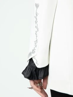 Zadig & Voltaire Viva Women's Rhinestone Blazer Judo 5 Zadig & Voltaire Viva Women's Rhinestone Blazer Judo -Zadig Et Voltaire WWBL01917 JUDO ADDI 4 675ff6bceecdd