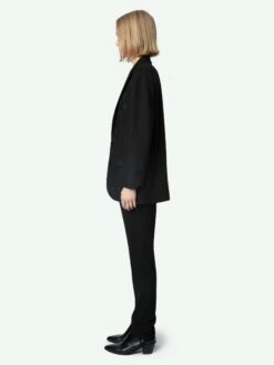 Zadig & Voltaire Viva Strass Star Blazer Black -Zadig Et Voltaire WWBL01922 BLACK ADDI 3 66fd17a97da3a